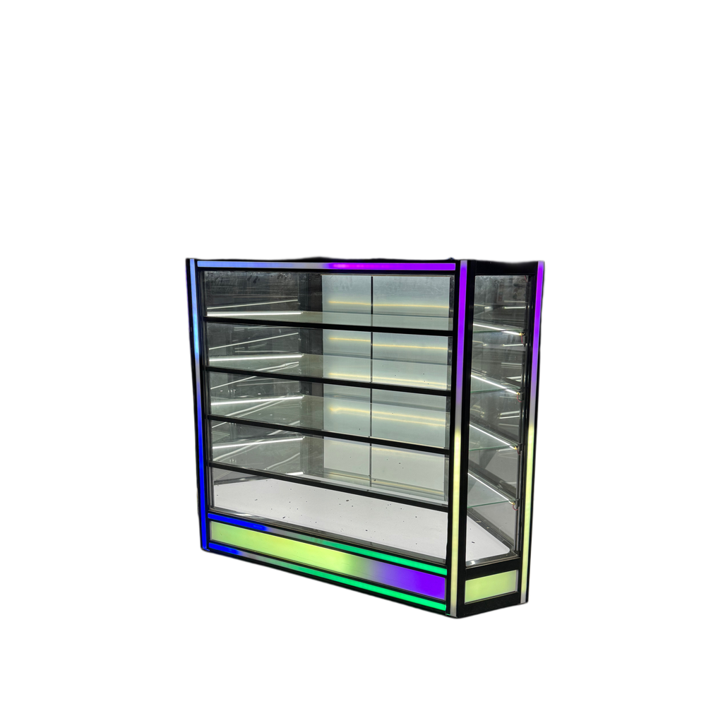 4FT Showcase corner with Neon lights