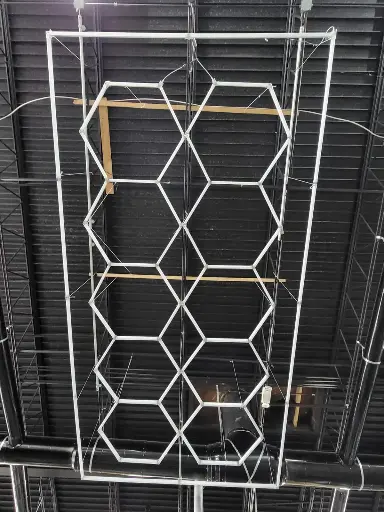 [RRW-LED-LGH-HXG] LED light Set Hexagon (8FTX16FT)