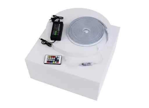 [NSAC-16] 12v Neon Set with Adapter & Controller 16ft