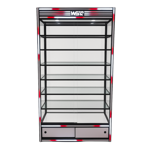 Showcase 4x7 Feet With Neon & Music Light